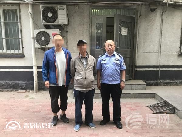 八旬老人出門遛彎迷路 市北民警及時(shí)暖心救助