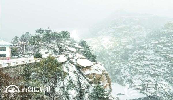 猴年新春第一場(chǎng)雪 北九水銀裝素裹宛如水墨畫