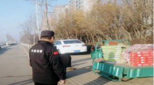 同和執(zhí)法中隊(duì)“信用+執(zhí)法”開展占路經(jīng)營整治工作