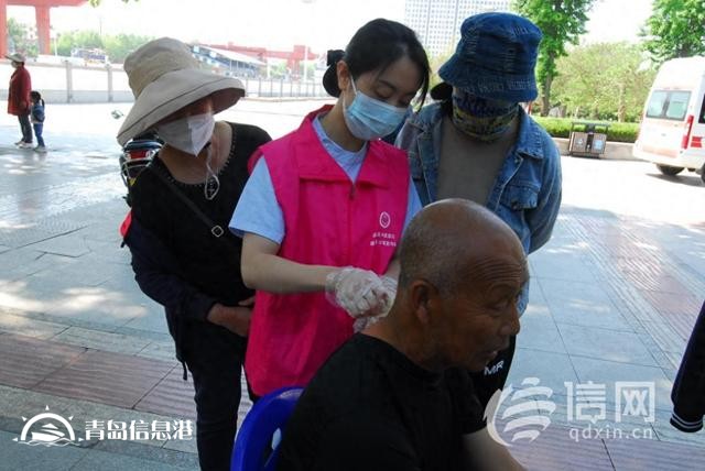 迎接國(guó)際護(hù)士節(jié) 青島市即墨區(qū)義診服務(wù)進(jìn)社區(qū)