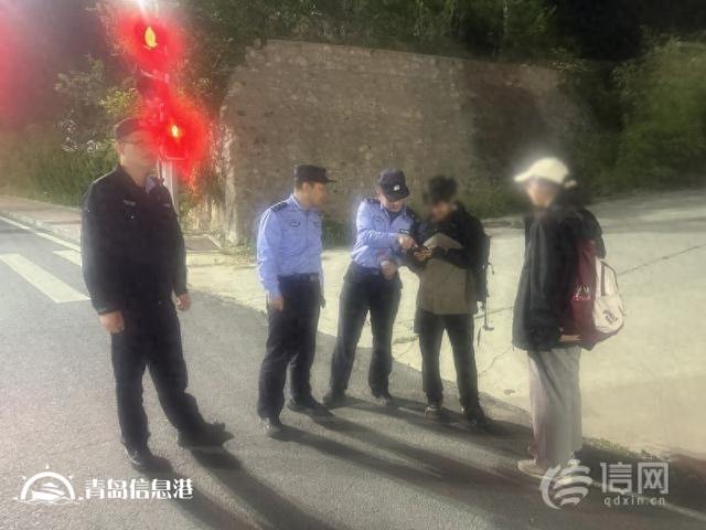 兩名大學(xué)生好奇探險被困山崖 嶗山警方緊急實施救援