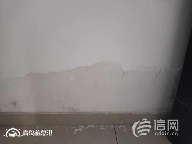 新房快裝修完成卻被水泡了 華潤國際海洋智區(qū)公共區(qū)域水管破裂