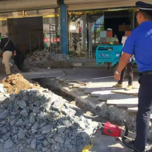 “以案釋法”—擅自挖掘城市道路，執(zhí)法人員快速查處