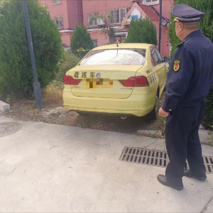 鳳臺(tái)執(zhí)法中隊(duì)：整治車輛占綠 還綠地一片生機(jī)