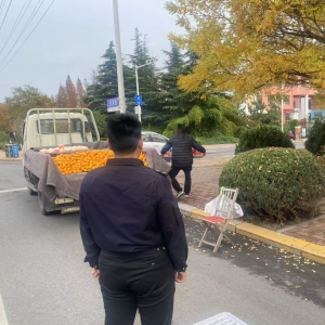 平度市東閣街道執(zhí)法中隊以誠管城，打造文明有序城市環(huán)境
