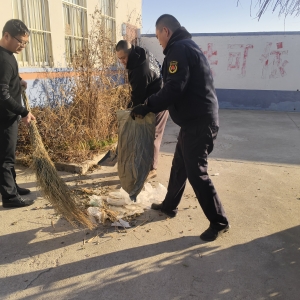 同和中隊(duì)秋冬季愛國衛(wèi)生運(yùn)動：守護(hù)健康防線