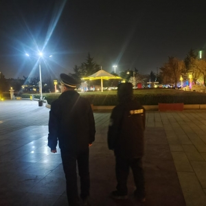 寧靜夜晚，我們守護——同和中隊夜間噪音執(zhí)法巡查工作