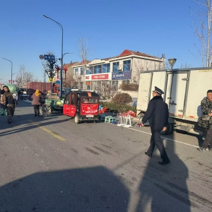 店子執(zhí)法中隊--加強街面綜合治理 維護良好市容秩序