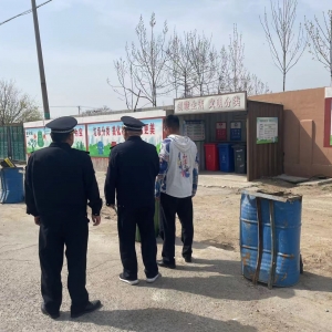 店子中隊(duì)黨支部多措并舉開展垃圾分類行動