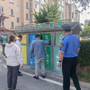 平度市鳳臺執(zhí)法中隊：“執(zhí)法+普法”推進垃圾分類與餐廚管理雙提升 ...