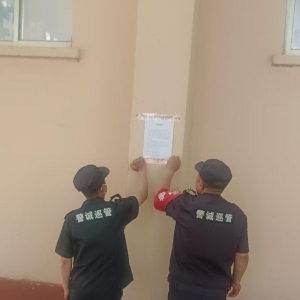 平度市東閣街道執(zhí)法中隊“信用+”整治戶外廣告，城市空間更清爽 ...